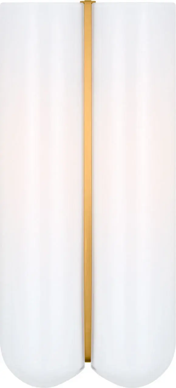 Cheverny Small Sconce in Burnished Brass - Image 1