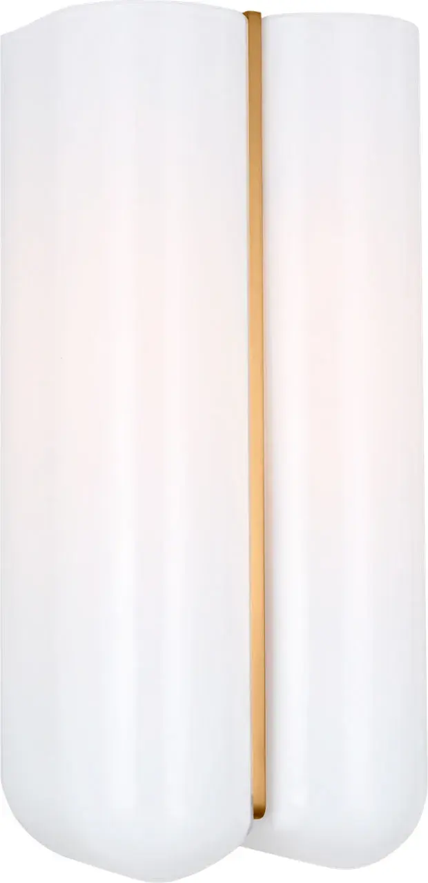 Cheverny Small Sconce in Burnished Brass - Image 2