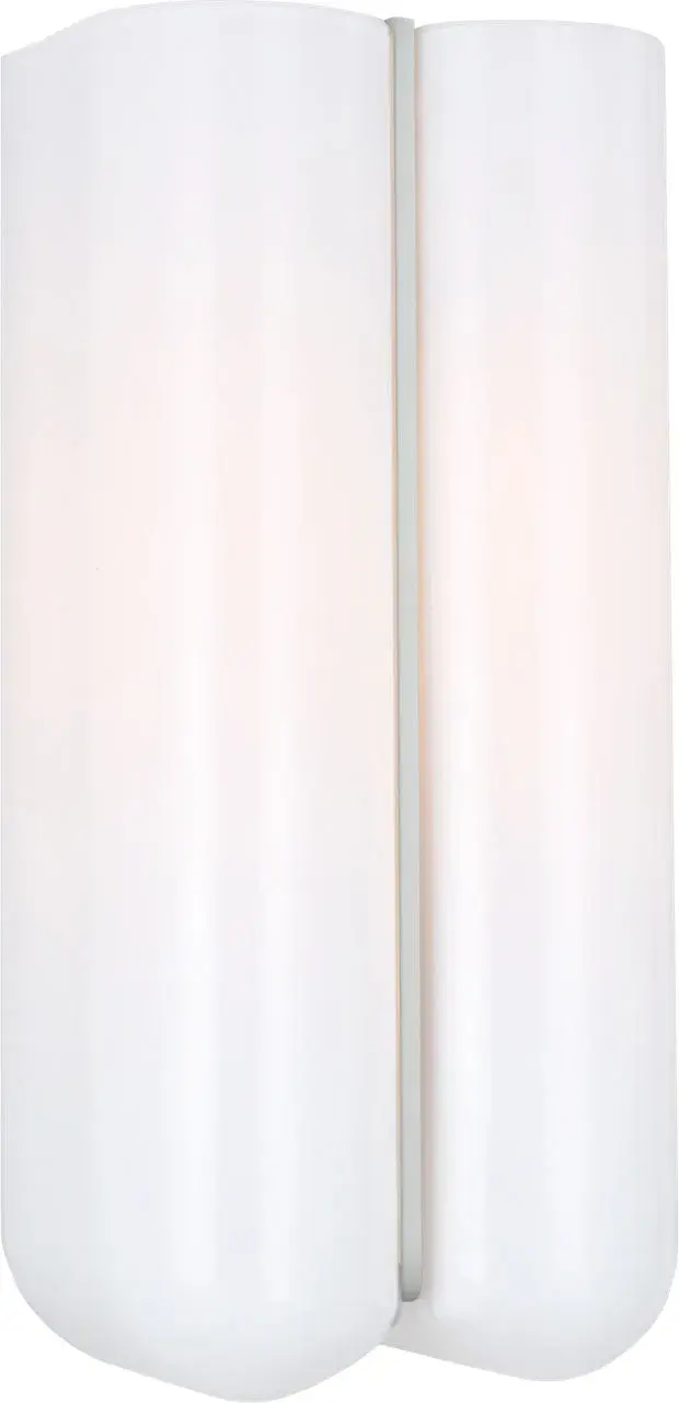Cheverny Small Sconce in Matte White - Image 1