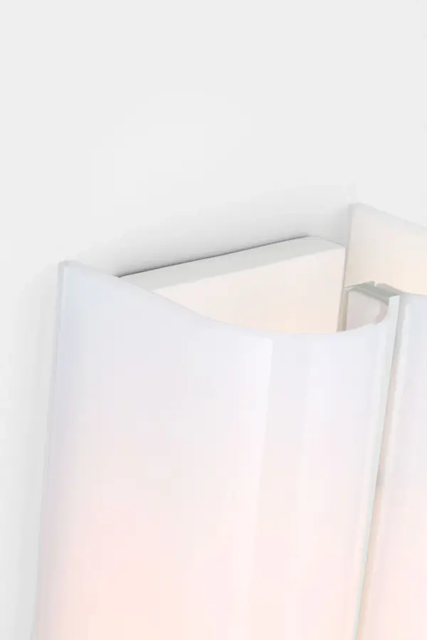 Cheverny Small Sconce in Matte White - Image 4