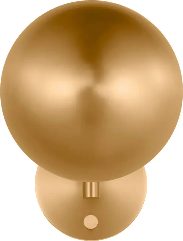 Balleroy Medium Sconce in Burnished Brass - Image 3
