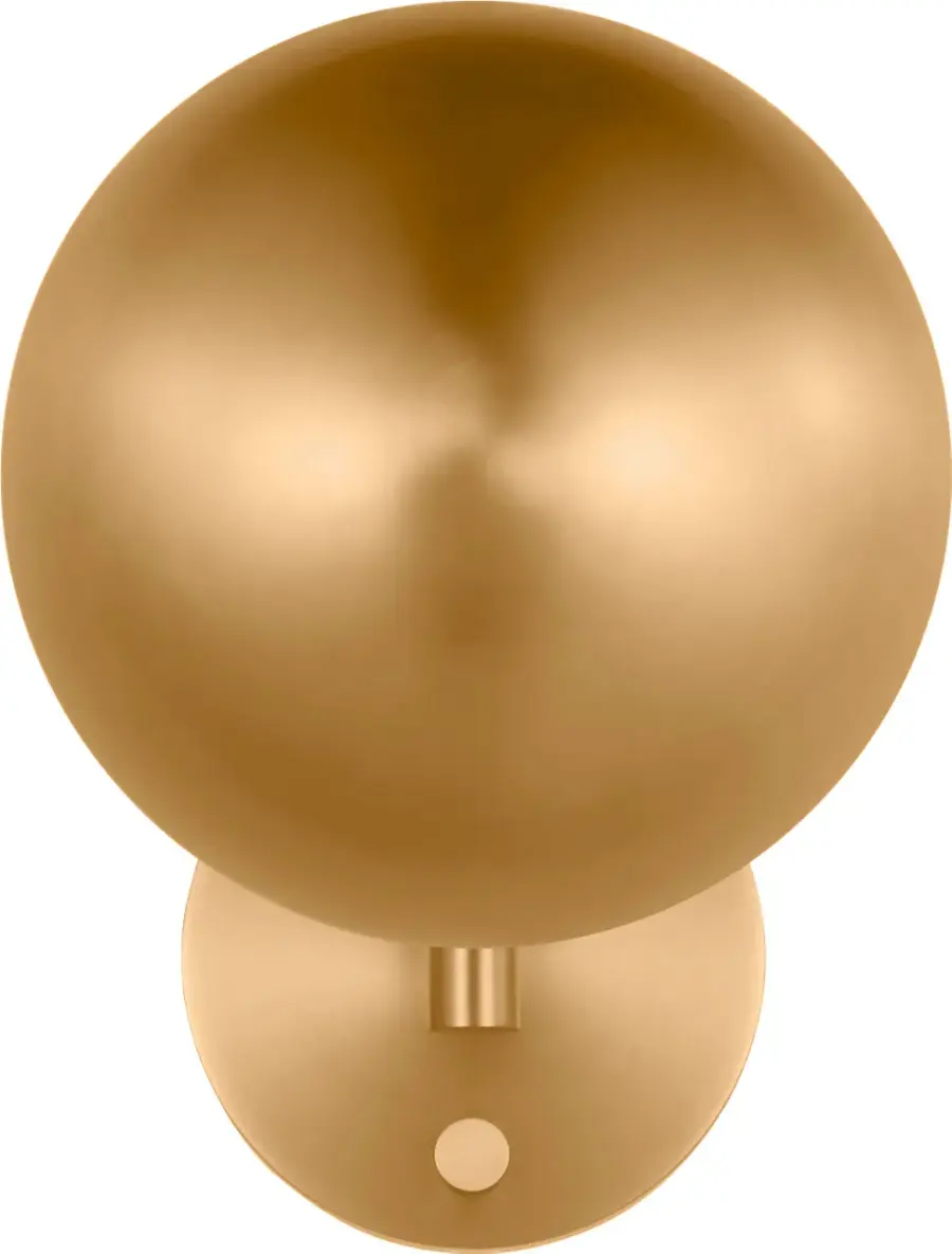 Balleroy Medium Sconce in Burnished Brass - Image 3