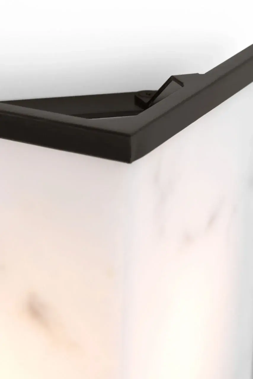 Cleor 8 Bath Sconce in Aged Iron - Image 3
