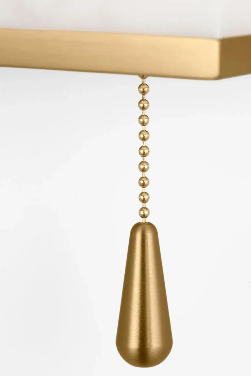 Cleor 8 Bath Sconce in Burnished Brass - Image 3