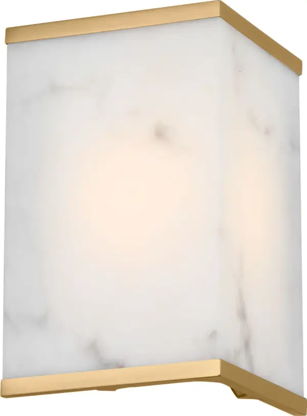 Cleor 8 Bath Sconce in Burnished Brass - Image 7