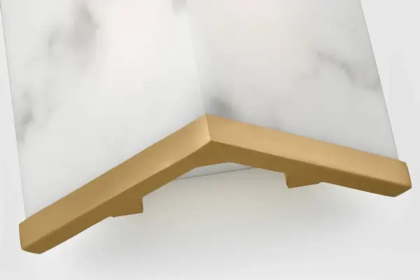 Cleor 24" Bath Sconce in Burnished Brass - Image 5