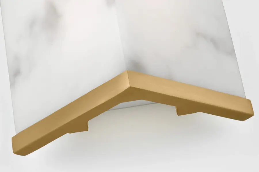 Cleor 24" Bath Sconce in Burnished Brass - Image 5