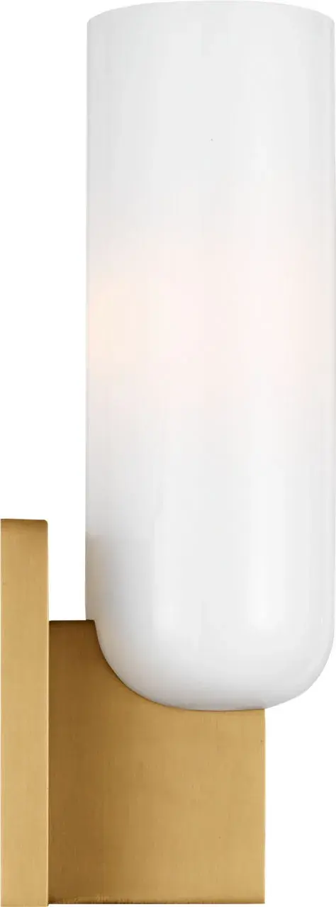 Maroux 12" Sconce in Burnished Brass - Image 5