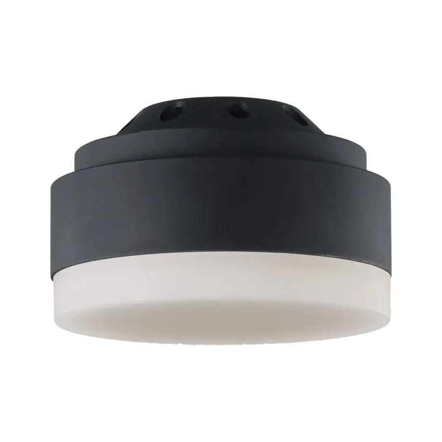 Aspen LED Fan Light Kit in Midnight Black
