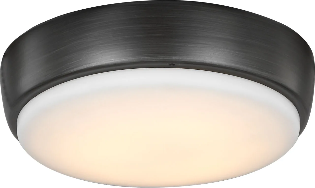 Universal LED Ceiling Fan Light Kit in Aged Pewter