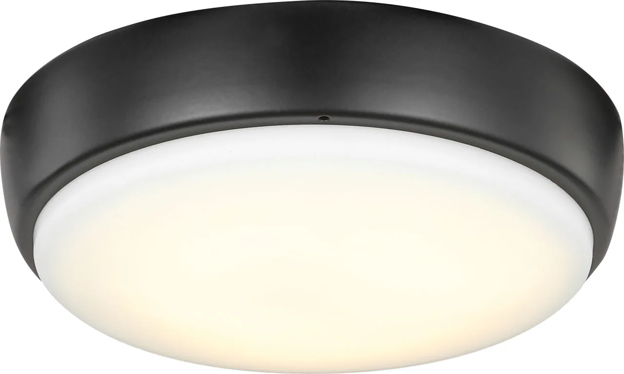 Universal LED Ceiling Fan Light Kit in Matte Black