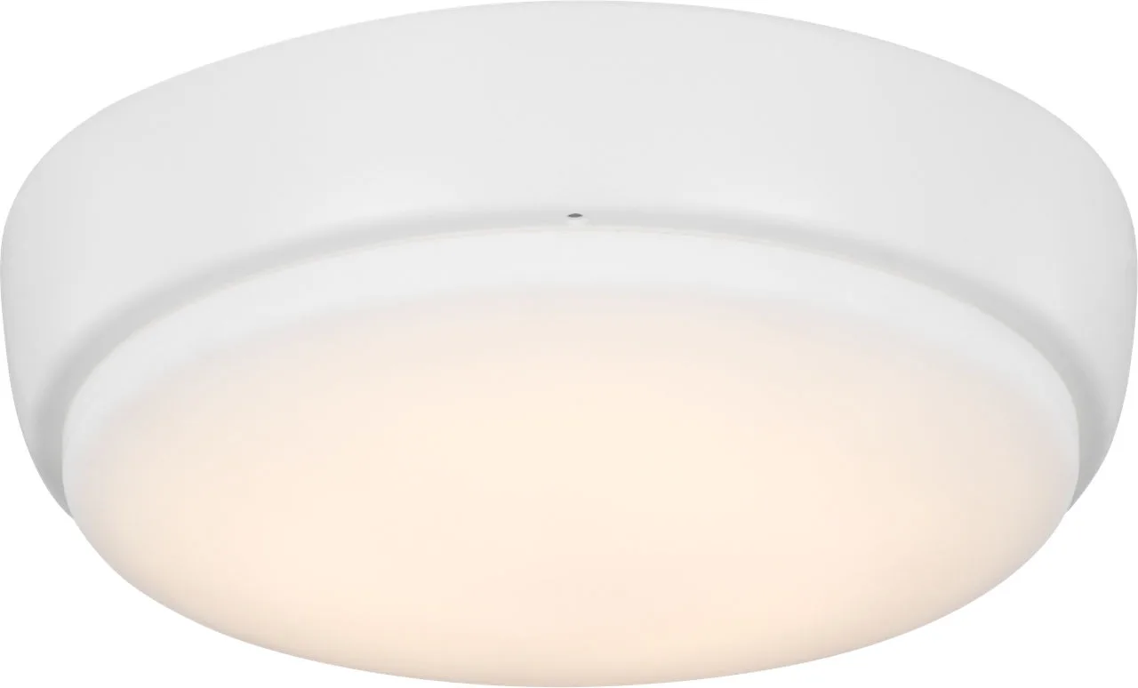 Universal LED Ceiling Fan Light Kit in Matte White