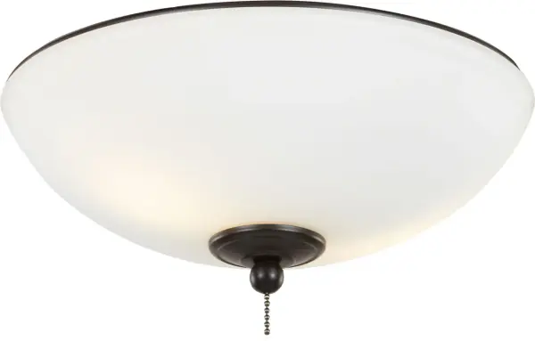 Universal 12" LED Ceiling Fan Light Kit in Oil Rubbed Bronze