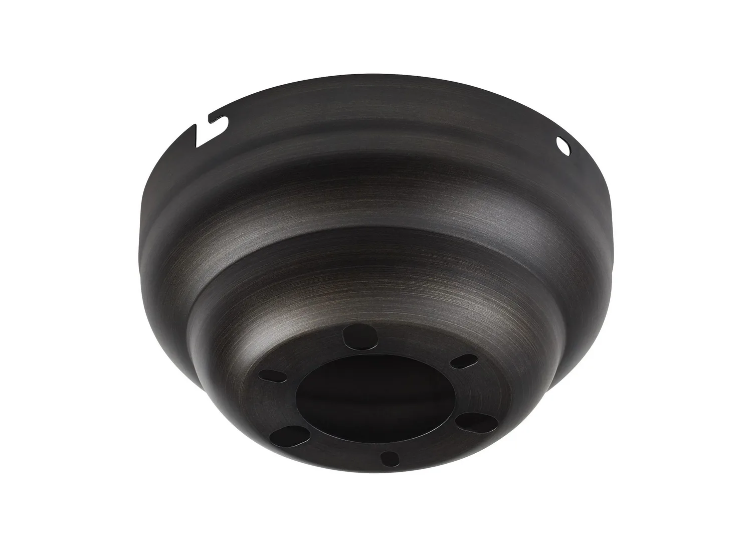 Universal Flush Mount Canopy in Aged Pewter