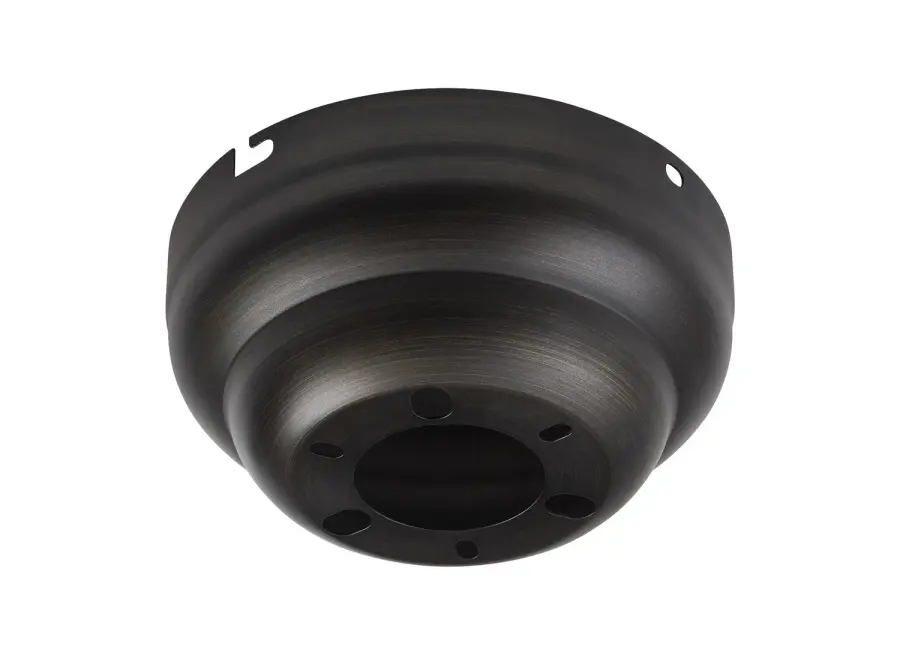 Universal Flush Mount Canopy in Aged Pewter