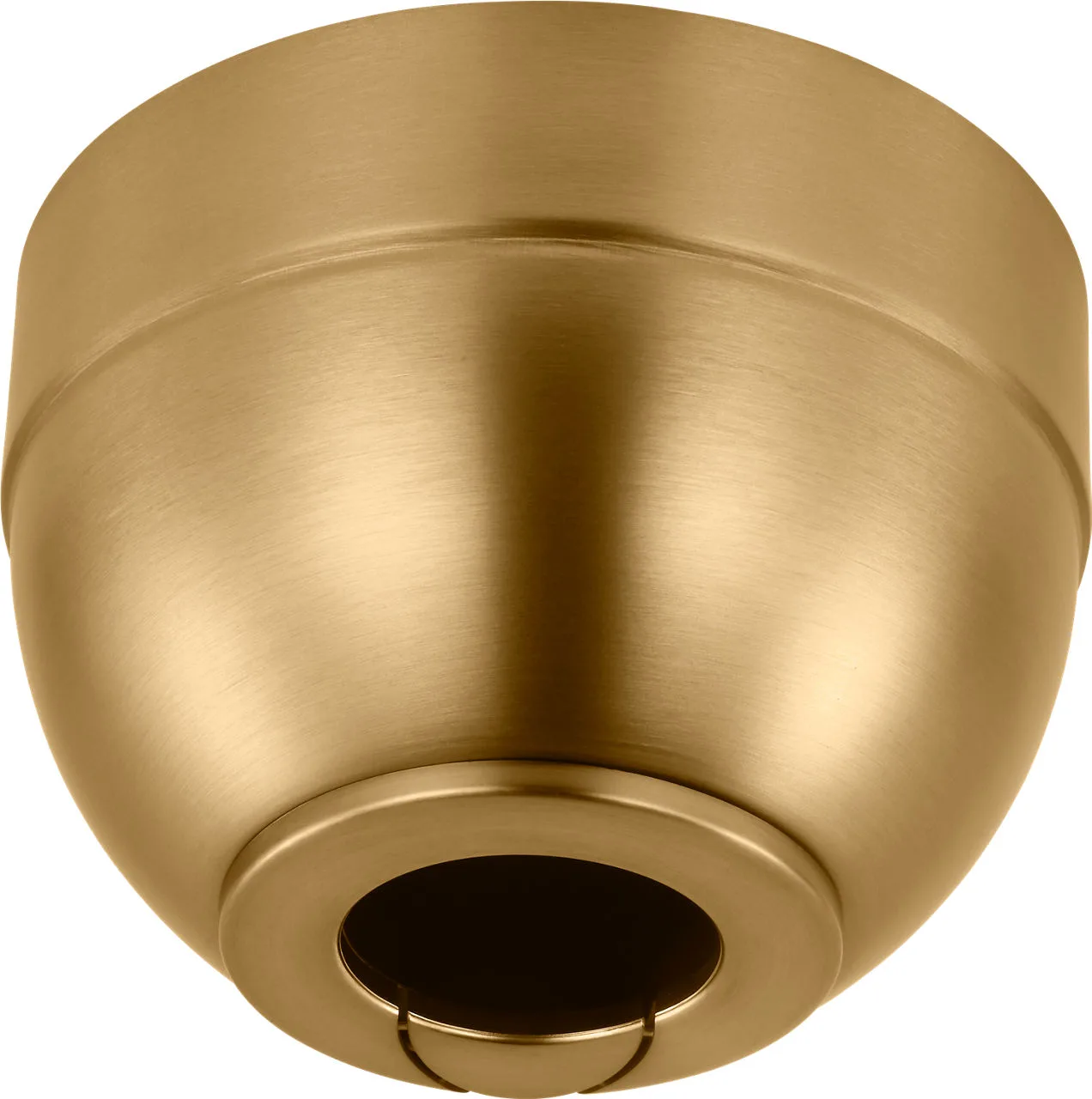Universal Slope Ceiling Canopy Kit in Burnished Brass