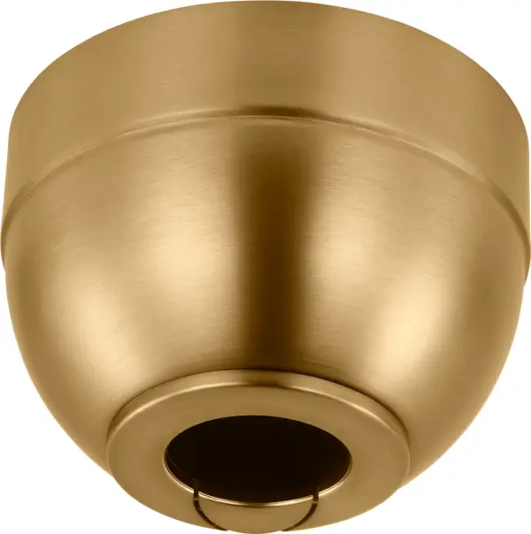 Universal Slope Ceiling Canopy Kit in Burnished Brass - Image 1