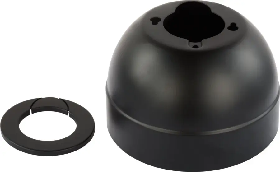 Universal Slope Ceiling Canopy Kit in Matte Black - Image 2