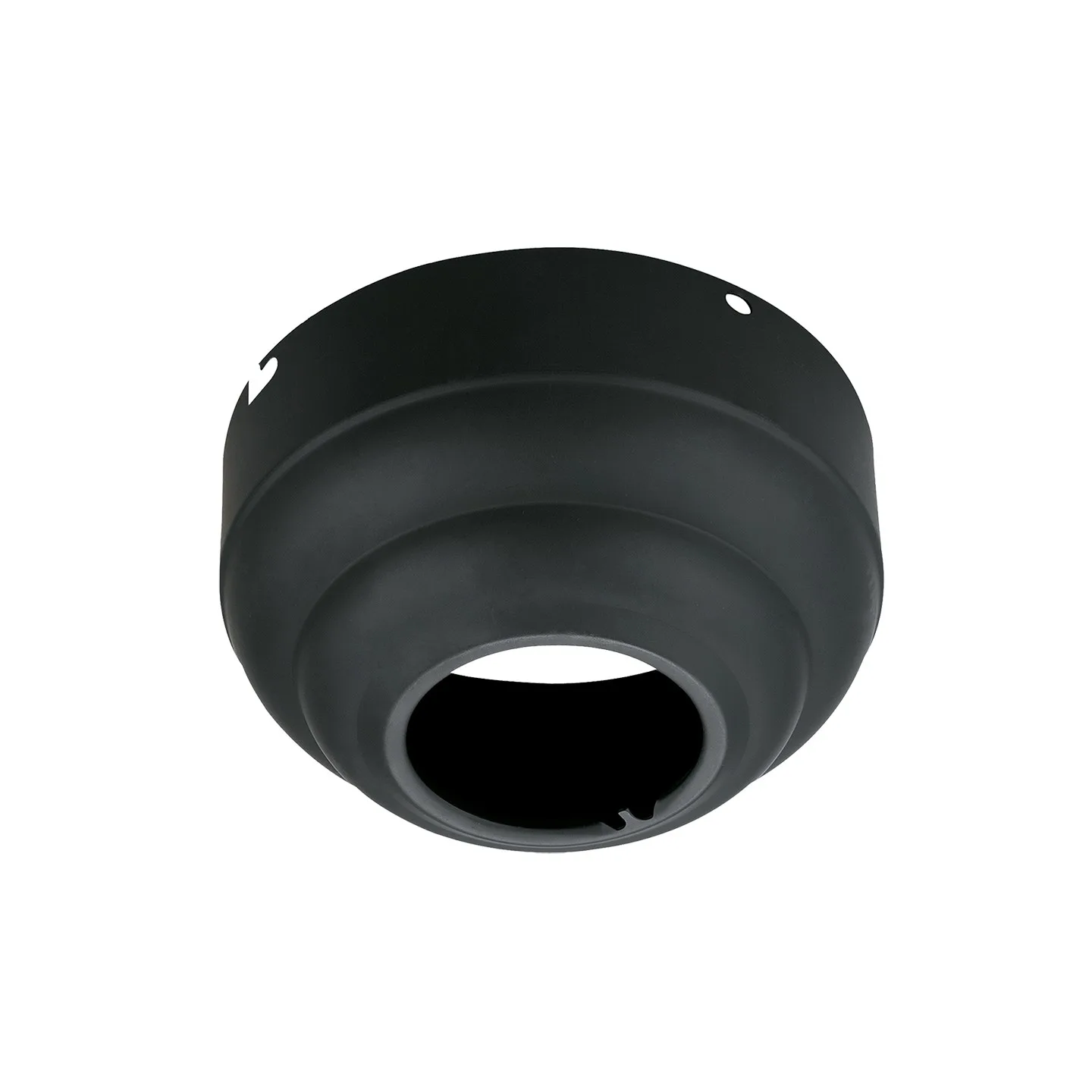Universal Slope Ceiling Adapter in Matte Black
