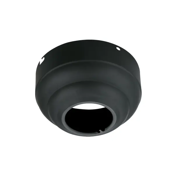 Universal Slope Ceiling Adapter in Matte Black