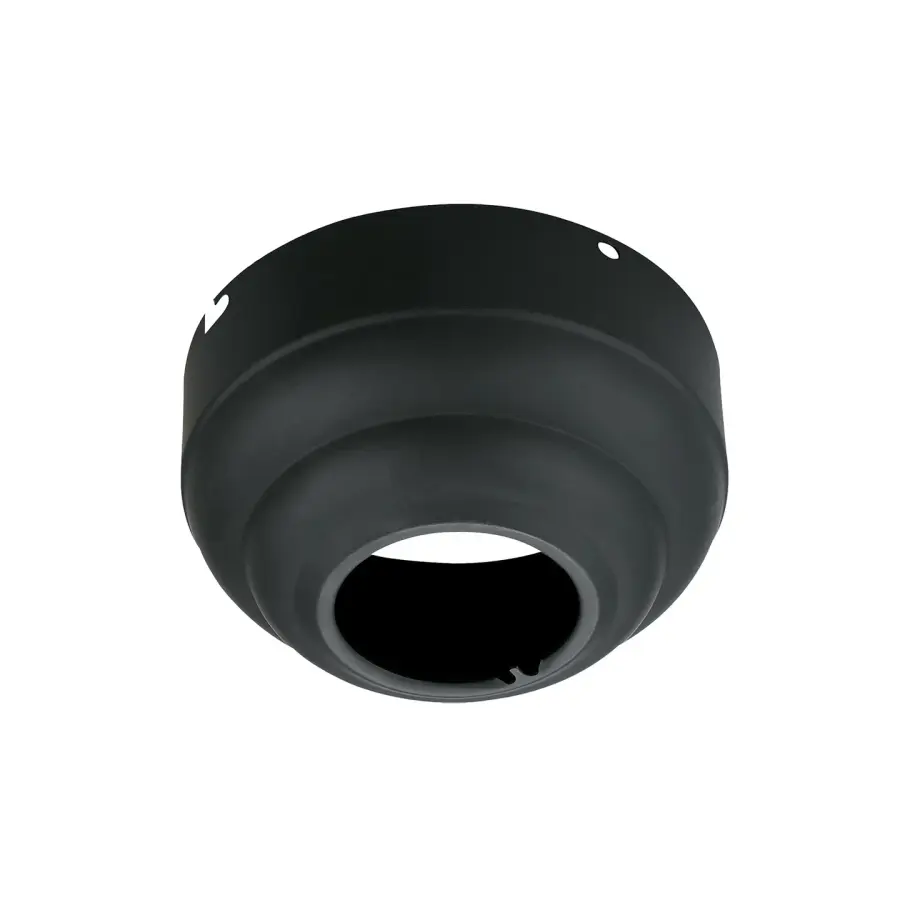 Universal Slope Ceiling Adapter in Matte Black