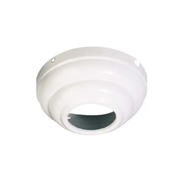 Universal Slope Ceiling Adapter in Matte White