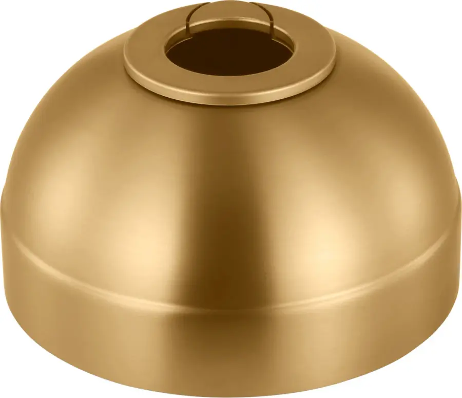 Slope Ceiling Fan Canopy Kit in Burnished Brass - Image 1