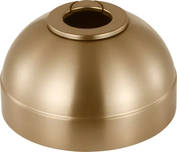 Slope Ceiling Fan Canopy Kit in Satin Brass - Image 1