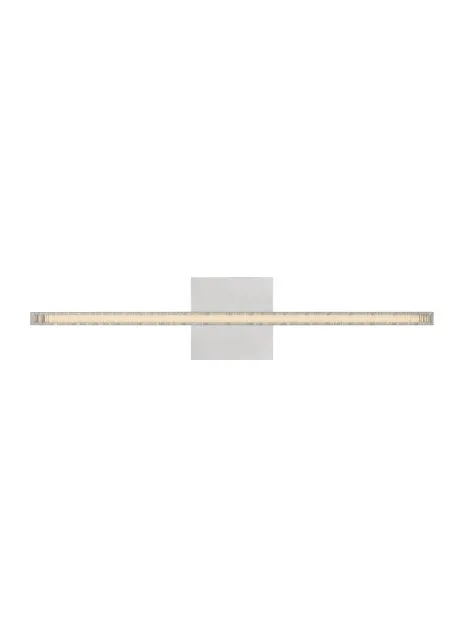 Serre LED Bath Vanity Light in Polished Nickel