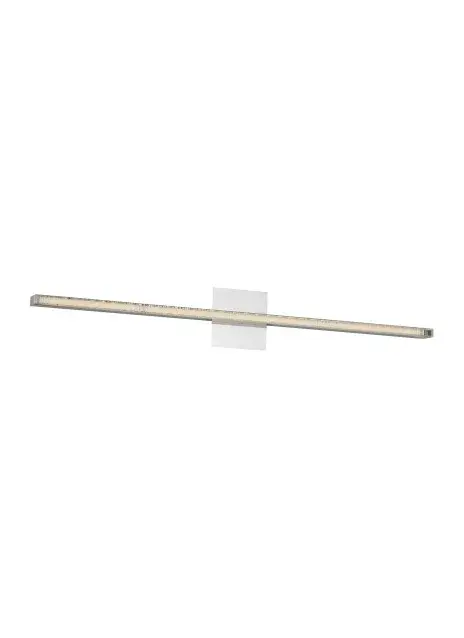 Serre LED Bath Vanity Light in Nightshade Black