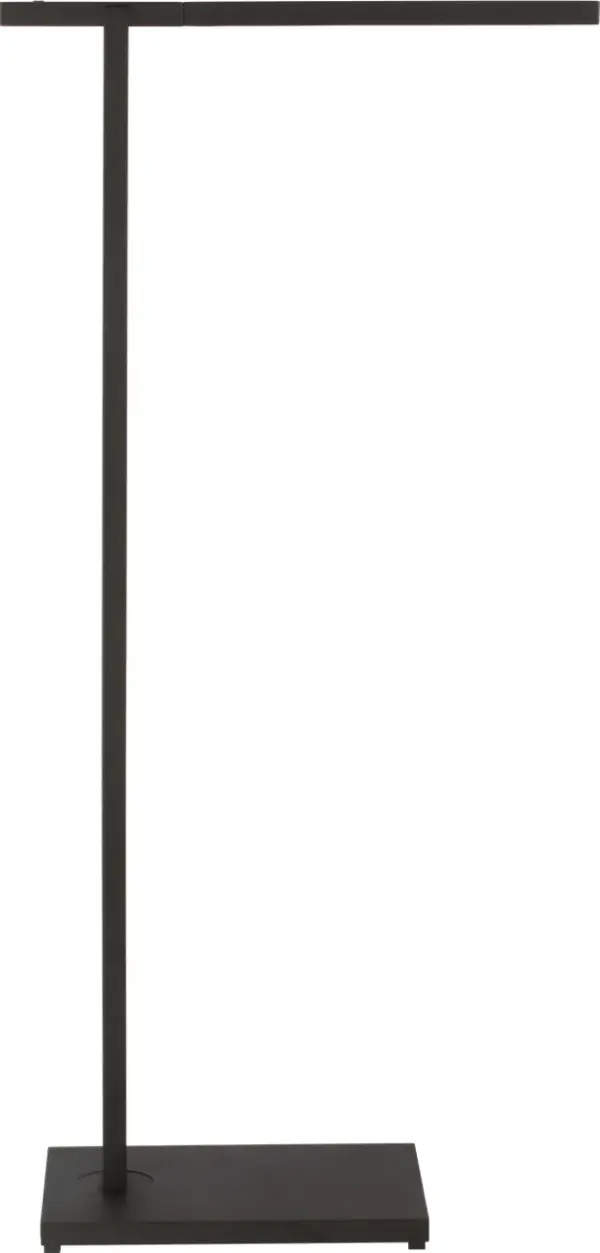 The Stagger Small Floor Lamp combines modern minimalist design with exceptional lighting quality. Its Nightshade Black finish and compact footprint make it ideal for contemporary spaces requiring focused task lighting. - alternate view