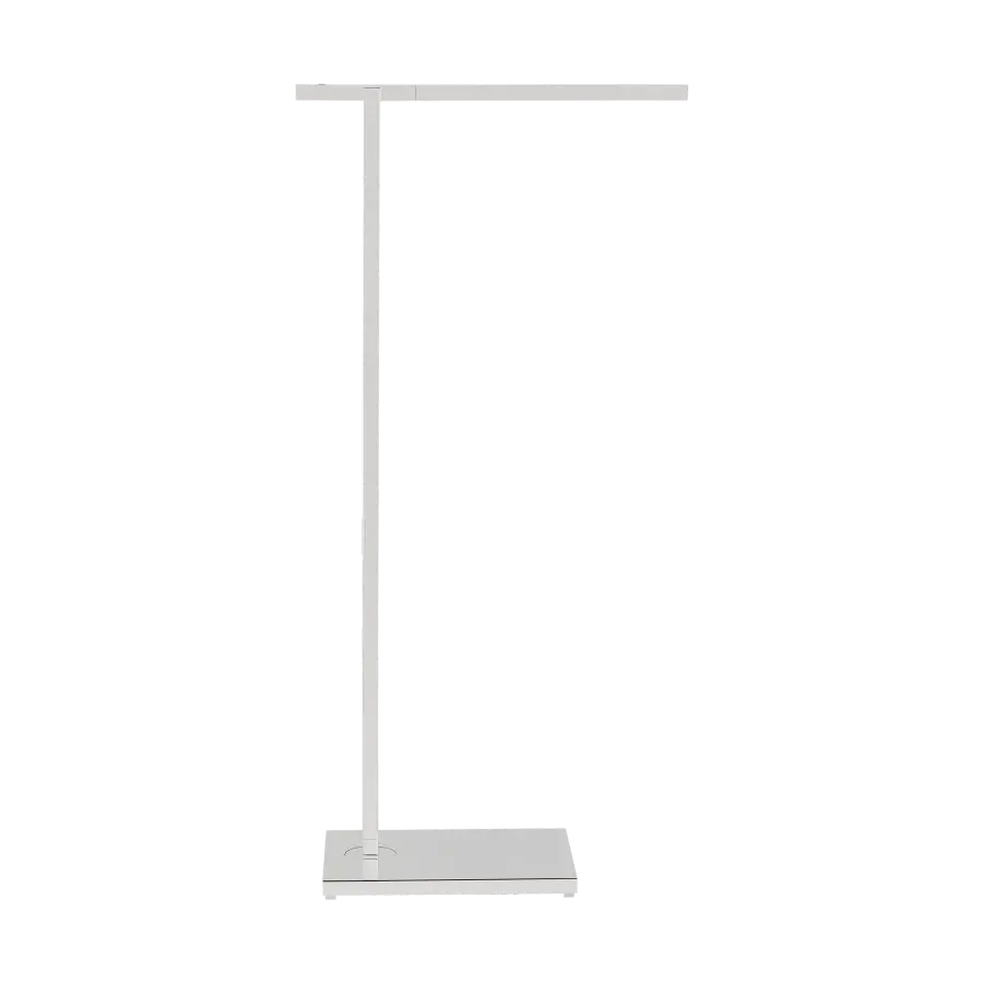 Stagger Small Floor Lamp in Polished Nickel - Image 1