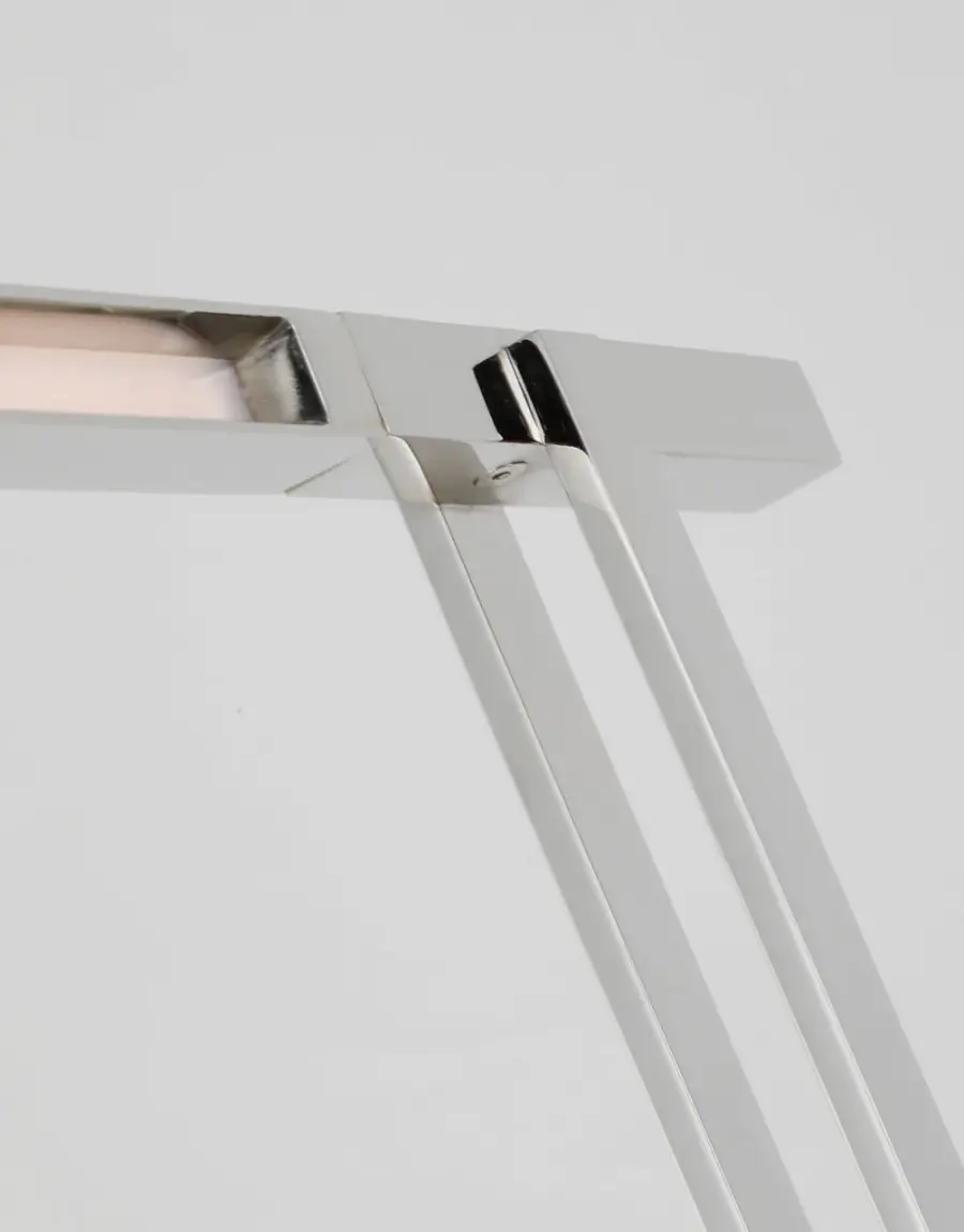 Stagger Small Floor Lamp in Polished Nickel - Image 8