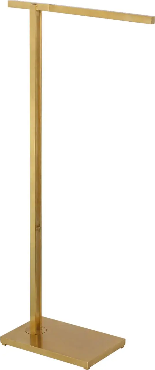 Stagger Small Floor Lamp in Natural Brass - Image 2