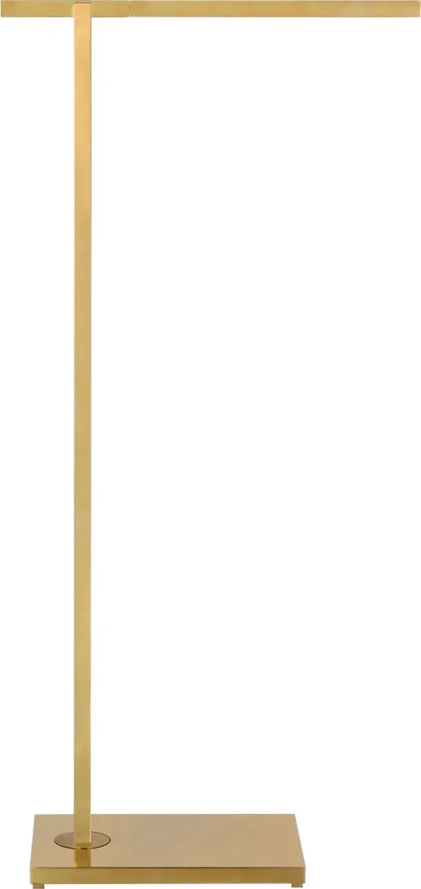 Stagger Small Floor Lamp in Natural Brass - Image 3