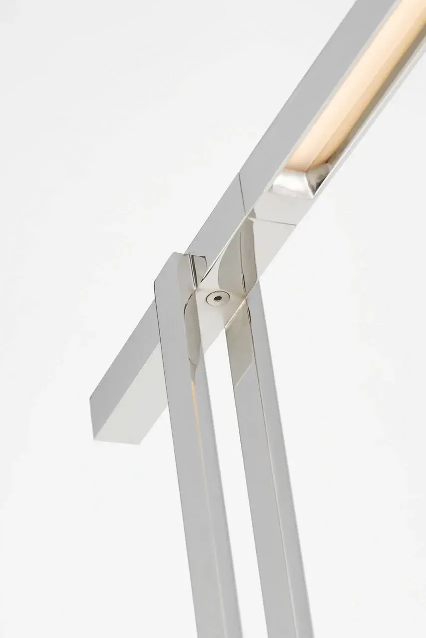 Stagger Medium Floor Lamp in Polished Nickel - Image 6