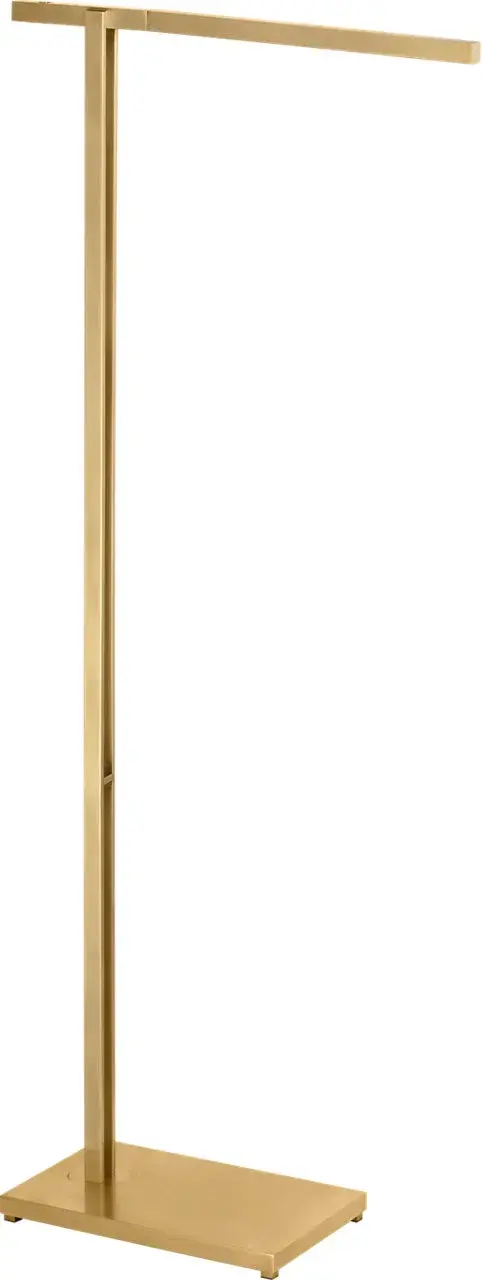 Stagger Medium Floor Lamp in Natural Brass - Image 3