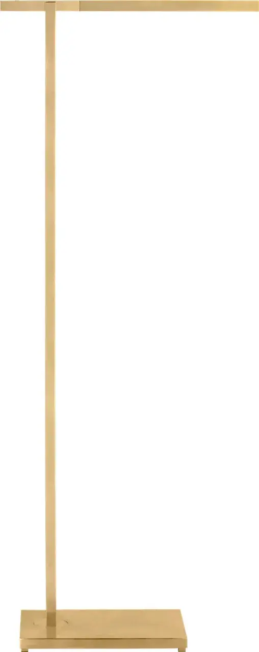 Stagger Medium Floor Lamp in Natural Brass - Image 4