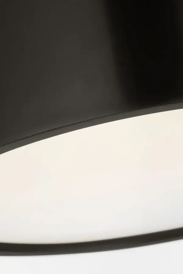 Architectural Flush Mount with Industrial Elegance for Larger Spaces - Image 3