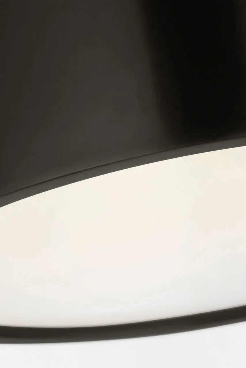 Architectural Flush Mount with Industrial Elegance for Larger Spaces - Image 3