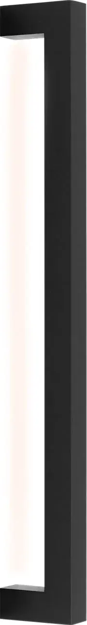Stagger Small Outdoor Wall Sconce in Outdoor Black - Image 1