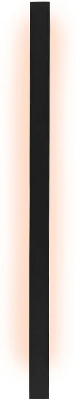 Stagger Small Outdoor Wall Sconce in Outdoor Black - Image 2