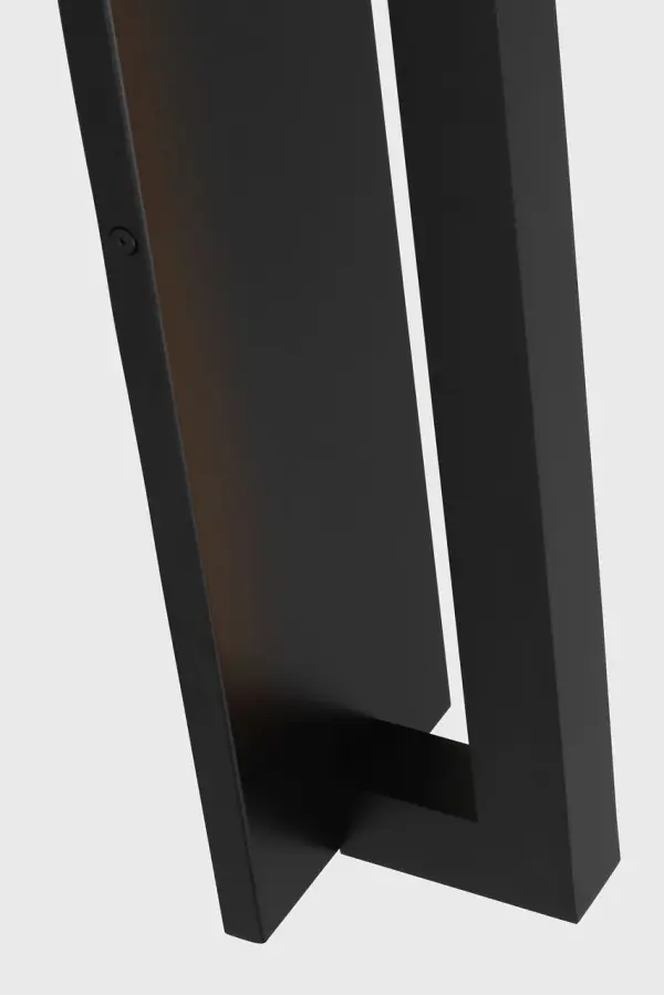 Stagger Medium Outdoor Wall Sconce in Outdoor Black - Image 4