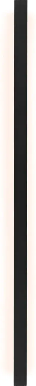 The Stagger Medium Wall Sconce brings sophisticated contemporary design to outdoor spaces with its sleek Outdoor Black finish and integrated LED technology. Perfect for modern exteriors requiring durable, weather-resistant lighting. - alternate view