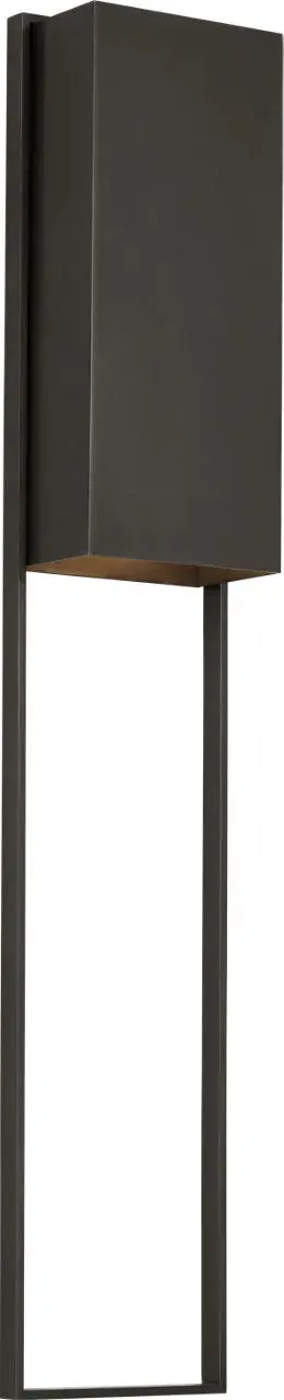 Commanding 45" Architectural Wall Sconce for Grand Spaces - Image 4