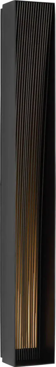 The Strum 36 Wall Sconce by Mick De Giulio transforms walls into canvases of light with its string instrument-inspired design. Integrated LED technology creates playful light patterns while wet-rated construction ensures versatility.