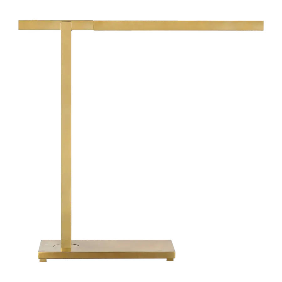 Stagger Small Table Lamp in Natural Brass - Image 1