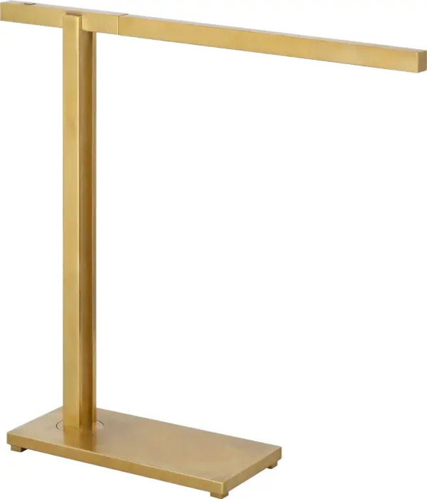 Stagger Small Table Lamp in Natural Brass - Image 4