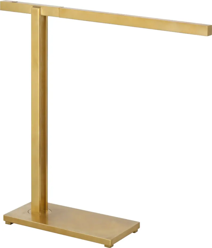 Stagger Small Table Lamp in Natural Brass - Image 4