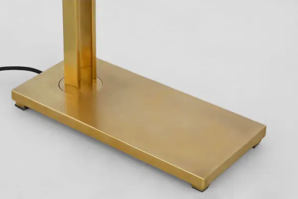 Stagger Small Table Lamp in Natural Brass - Image 5